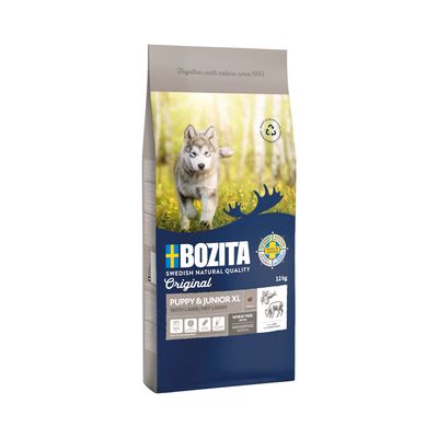Bozita Original Puppy & Junior XL mit Lamm - Weizenfrei