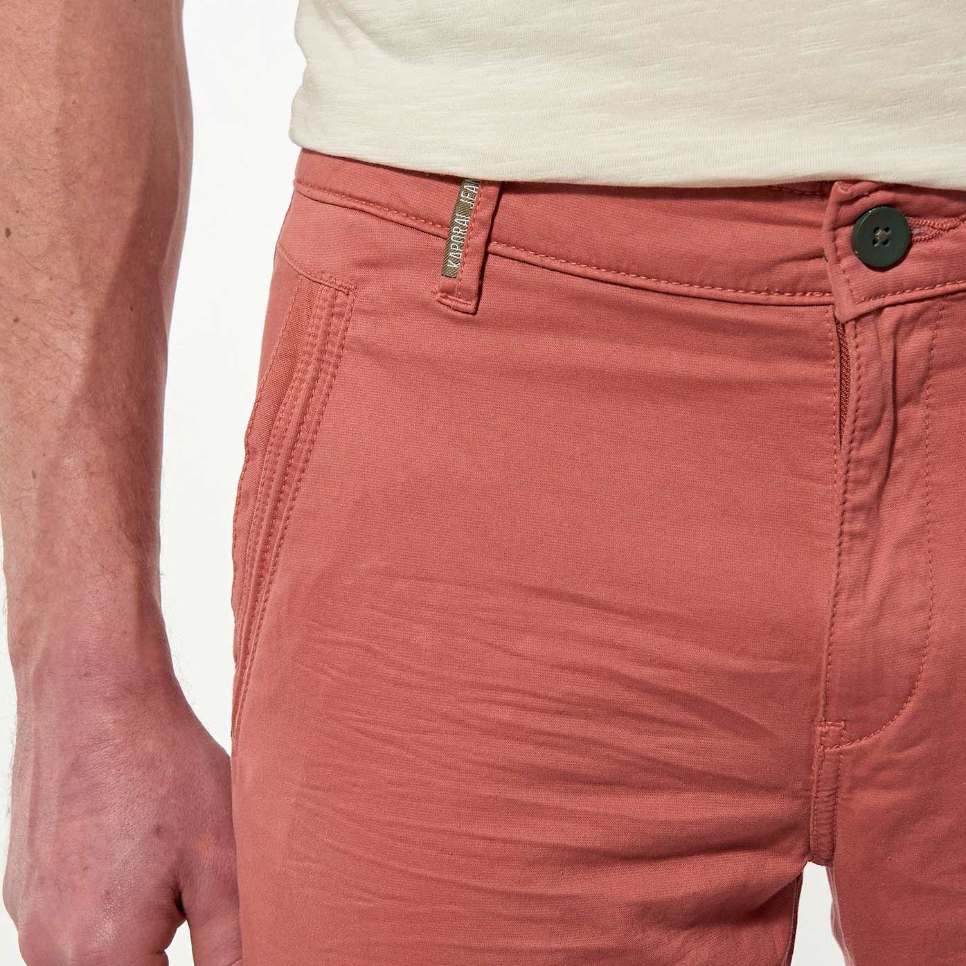 NIZZA  Pantalon slim rose Homme