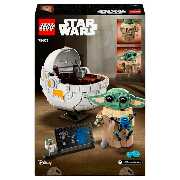 LEGO Star Wars 75403 Grogu ja leijuva rattaat
