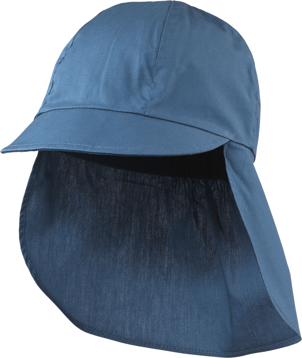 Schirmmütze, blau, Gr. 54/55, 1 St