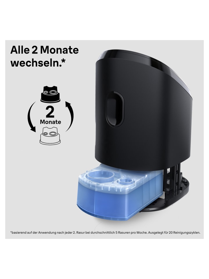 Braun Reinigungskartuschen für Elektrorasierer 