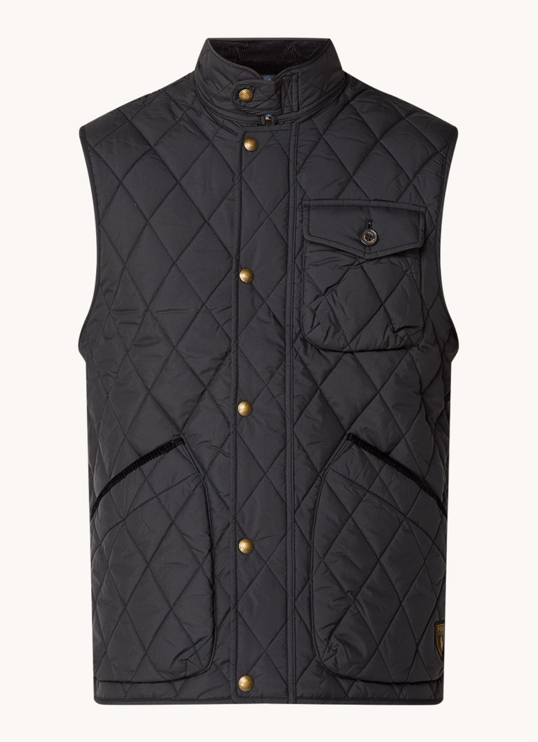 Ralph Lauren Bodywarmer with quilted pattern and patch pockets