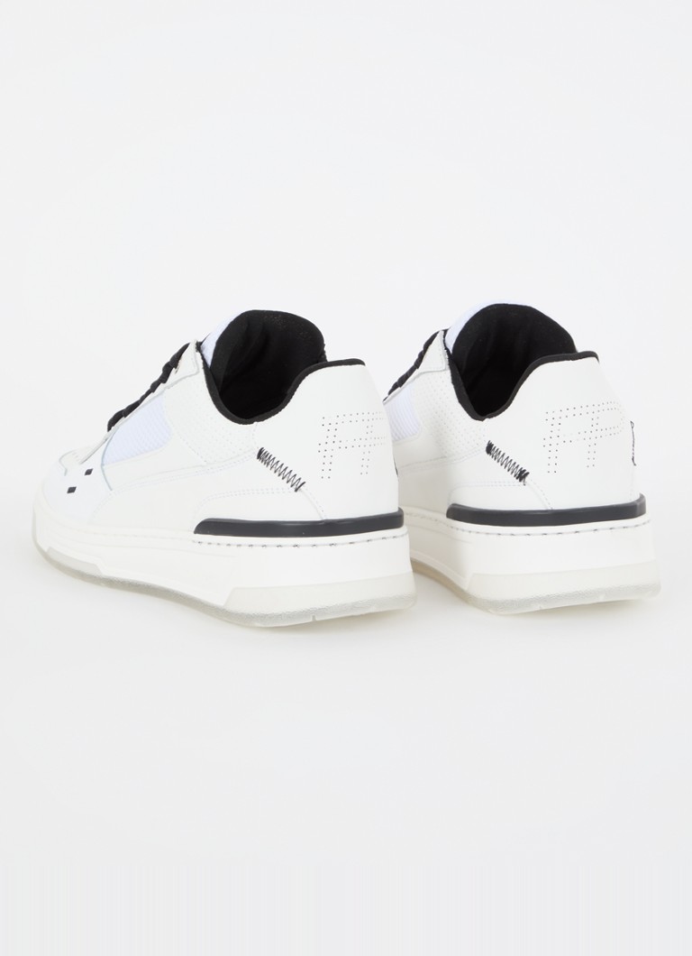 Buty sportowe Filling Pieces Cruiser Crumbs ze skóry z detalami z siateczki