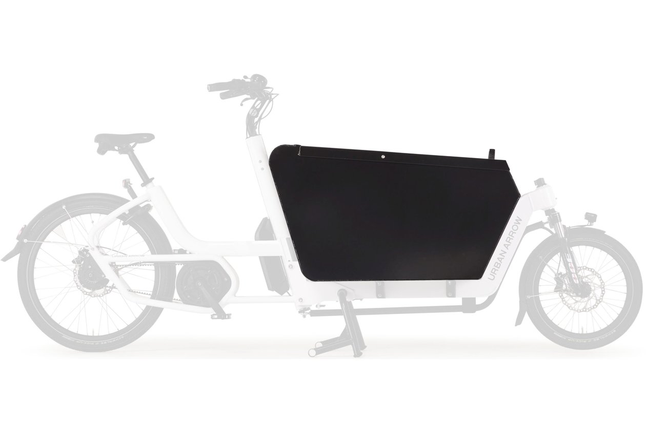 Urban Arrow Aluminium Kiste L schwarz