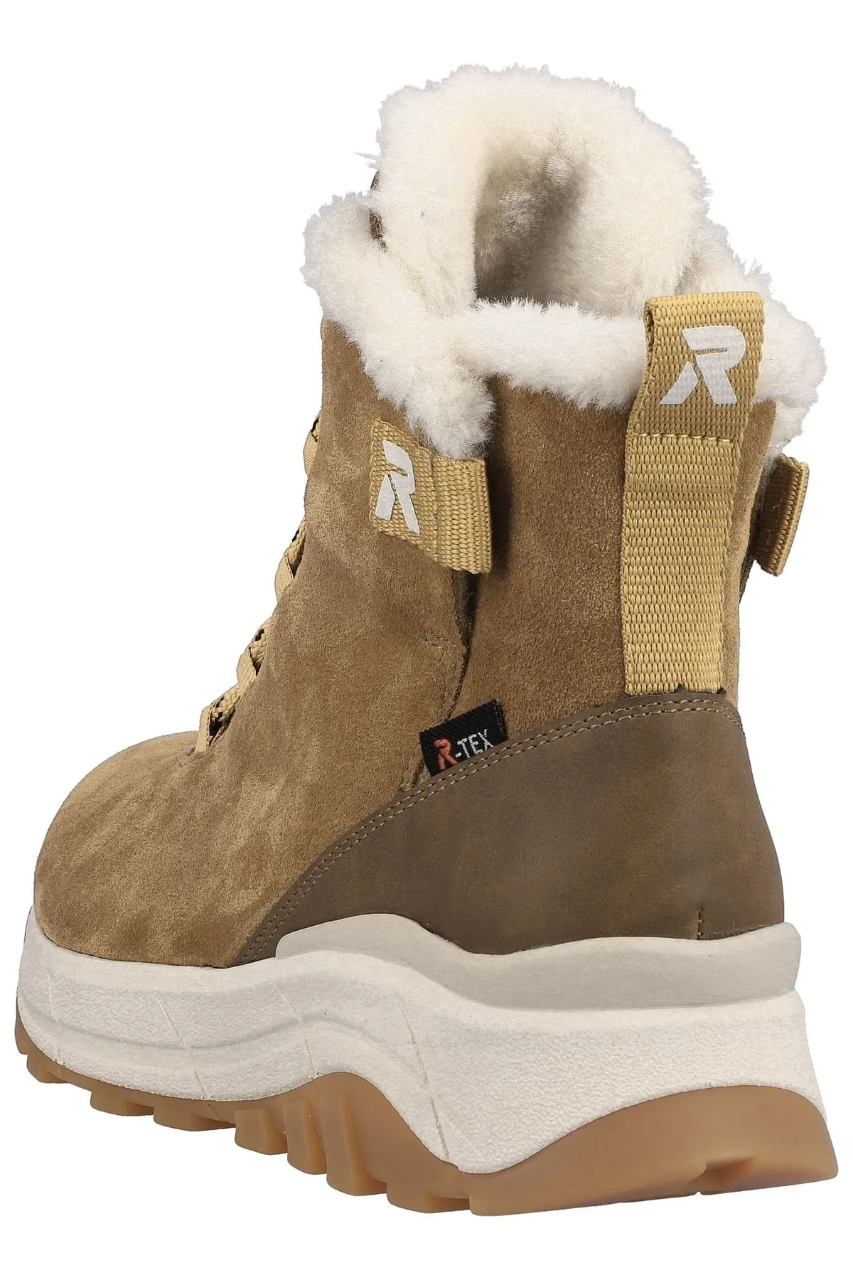 Rieker  Stiefelette - Braun - Flacher Absatz