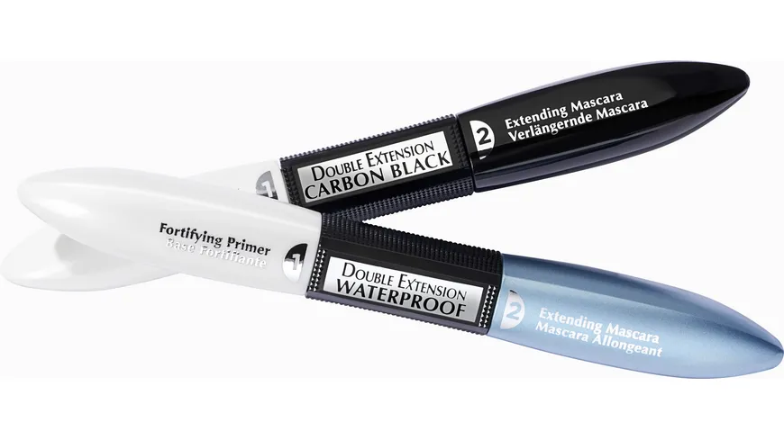 L'ORÉAL PARIS Mascara Double Extension wasserfest 12 ml 01 - Black
