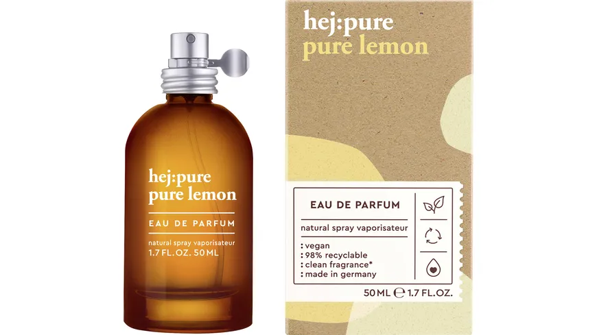 HEJ:PURE Lemon Eau de Parfum 50 ml