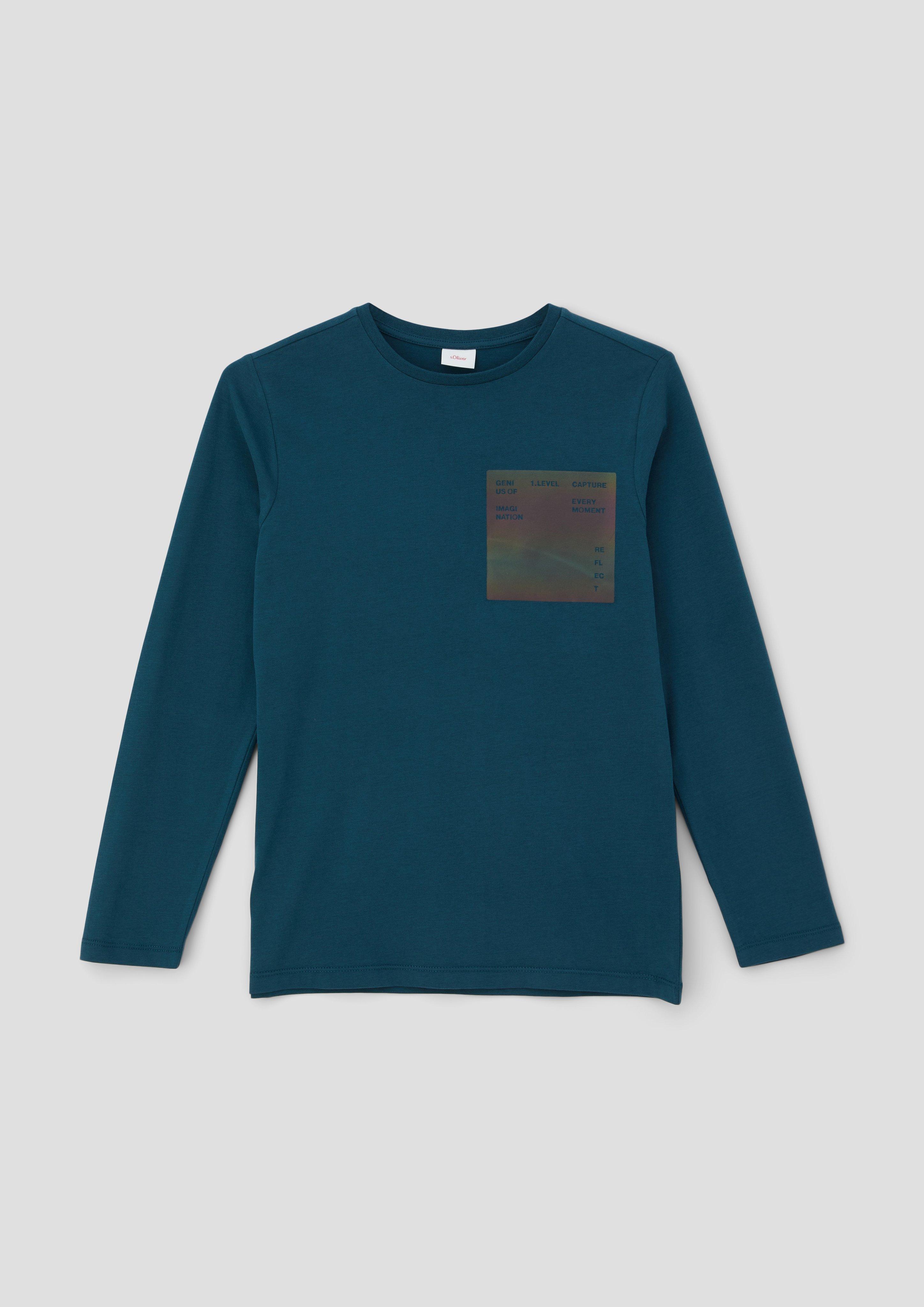 Longsleeve mit Effektprint  2134020-6904