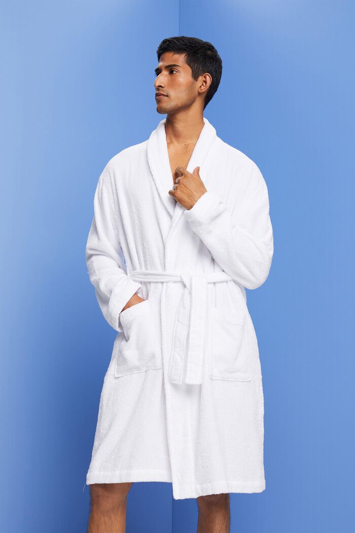 Unisex-Bademantel, 100% Baumwolle