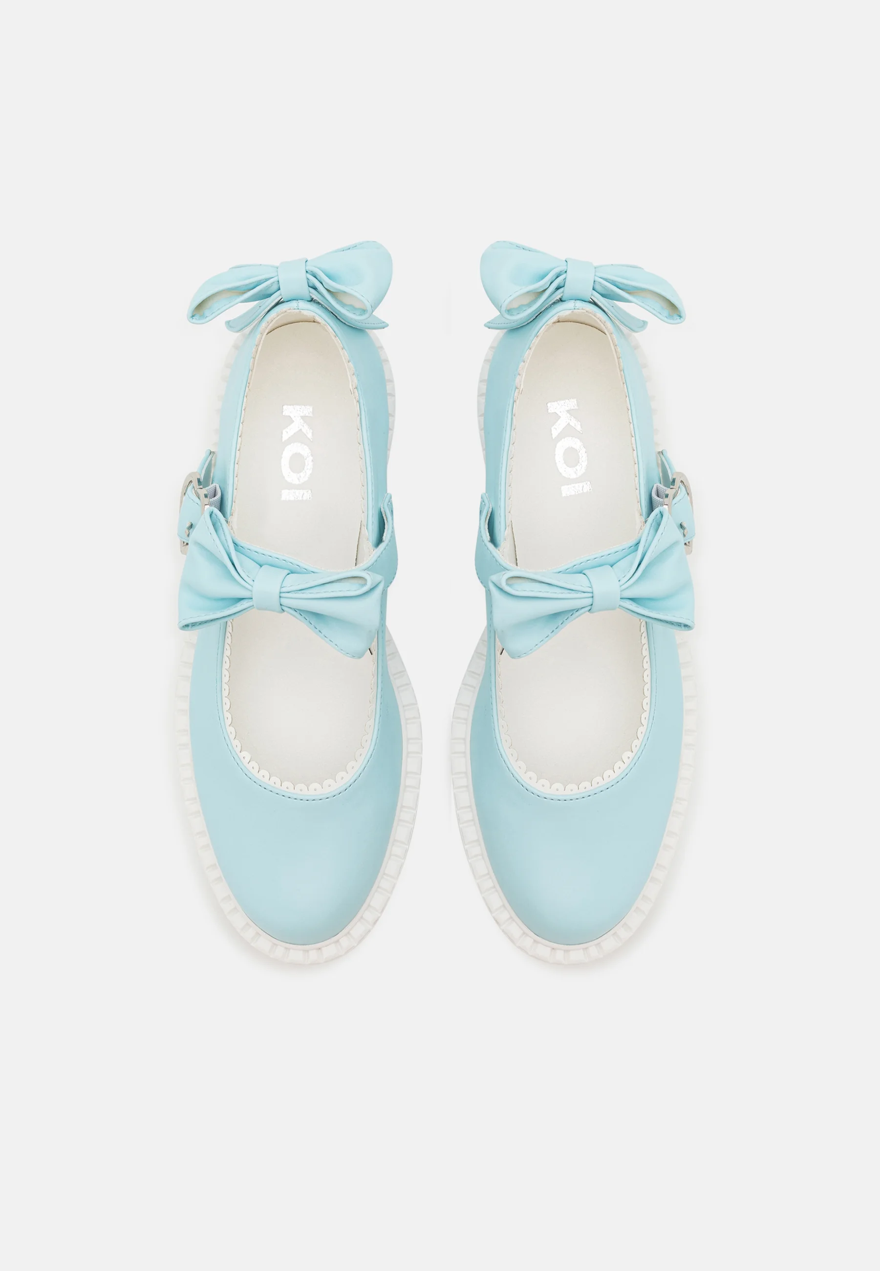 Koi Footwear ZAPATOS MARY JANE DE ENCAJE CON PUNTO DE HADAS - Zapatos de plataforma