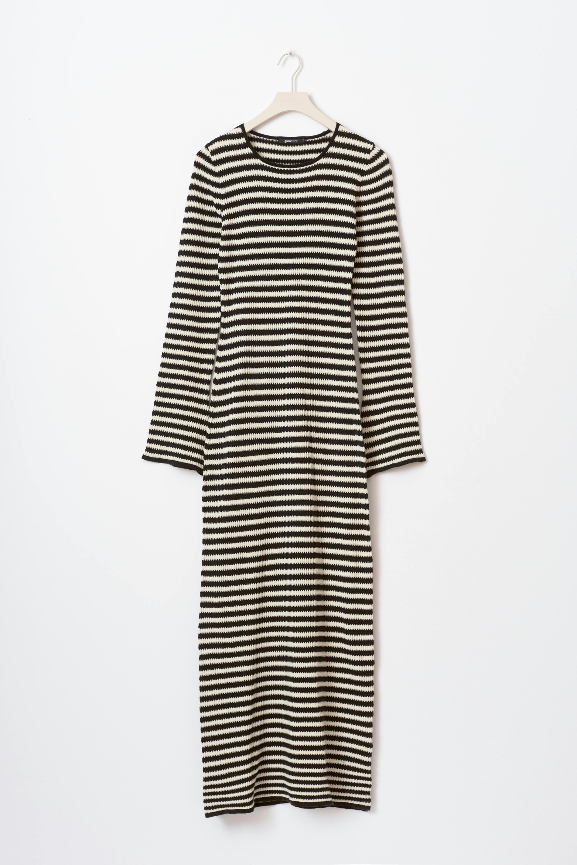 Knitted pointelle dress