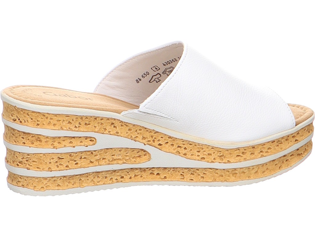 GABOR Klassische Sandalen weiss