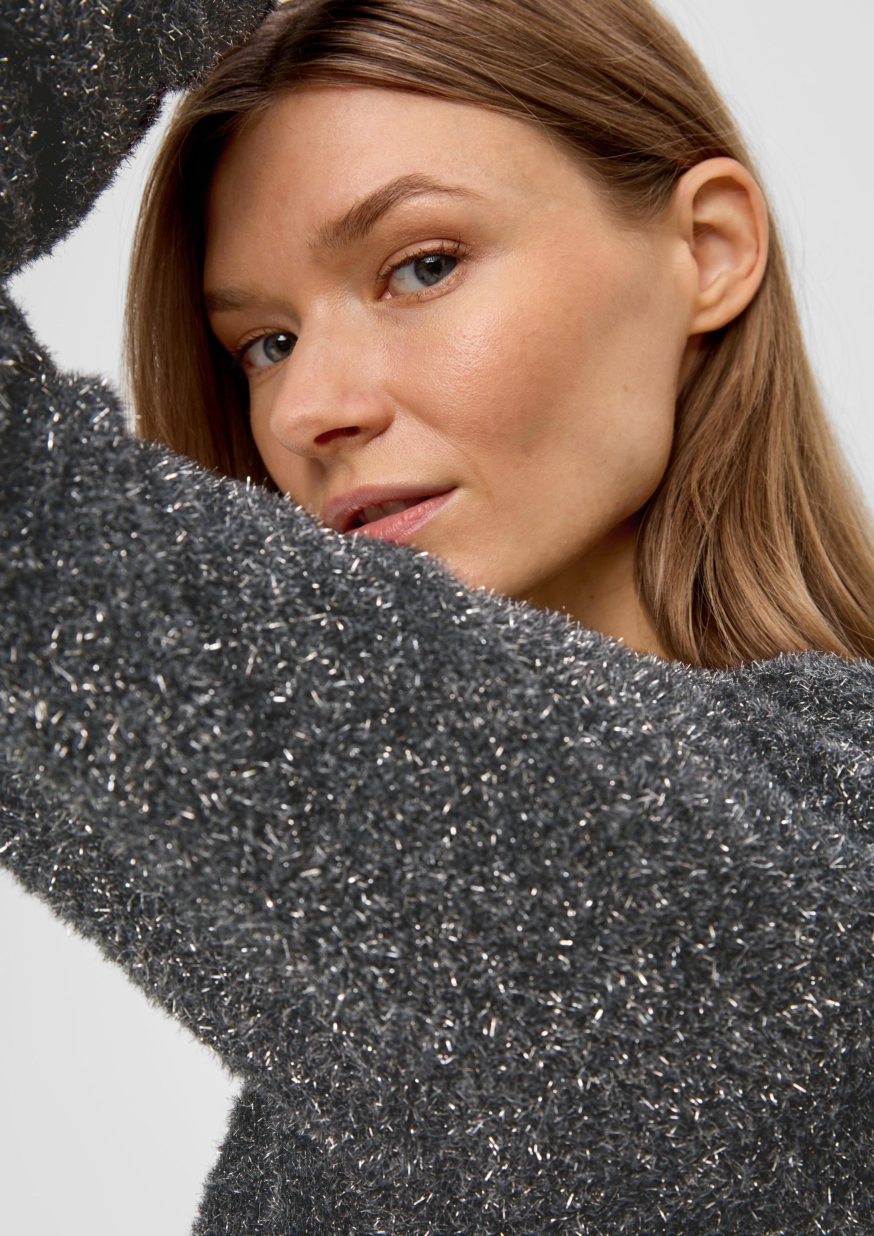 Offener Cardigan mit Effekt-Garn  2145460-9722