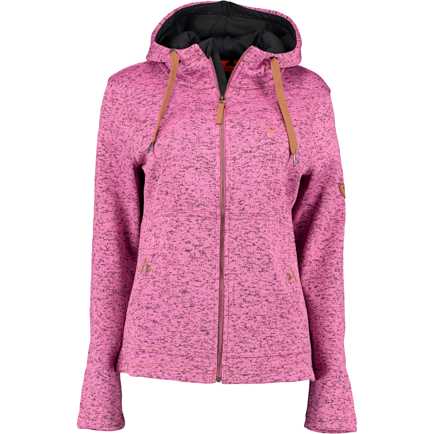 OS Trachten Damen Jacke Strick-Fleece