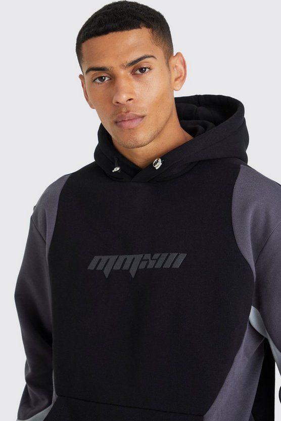 Oversize Colorblock Hoodie