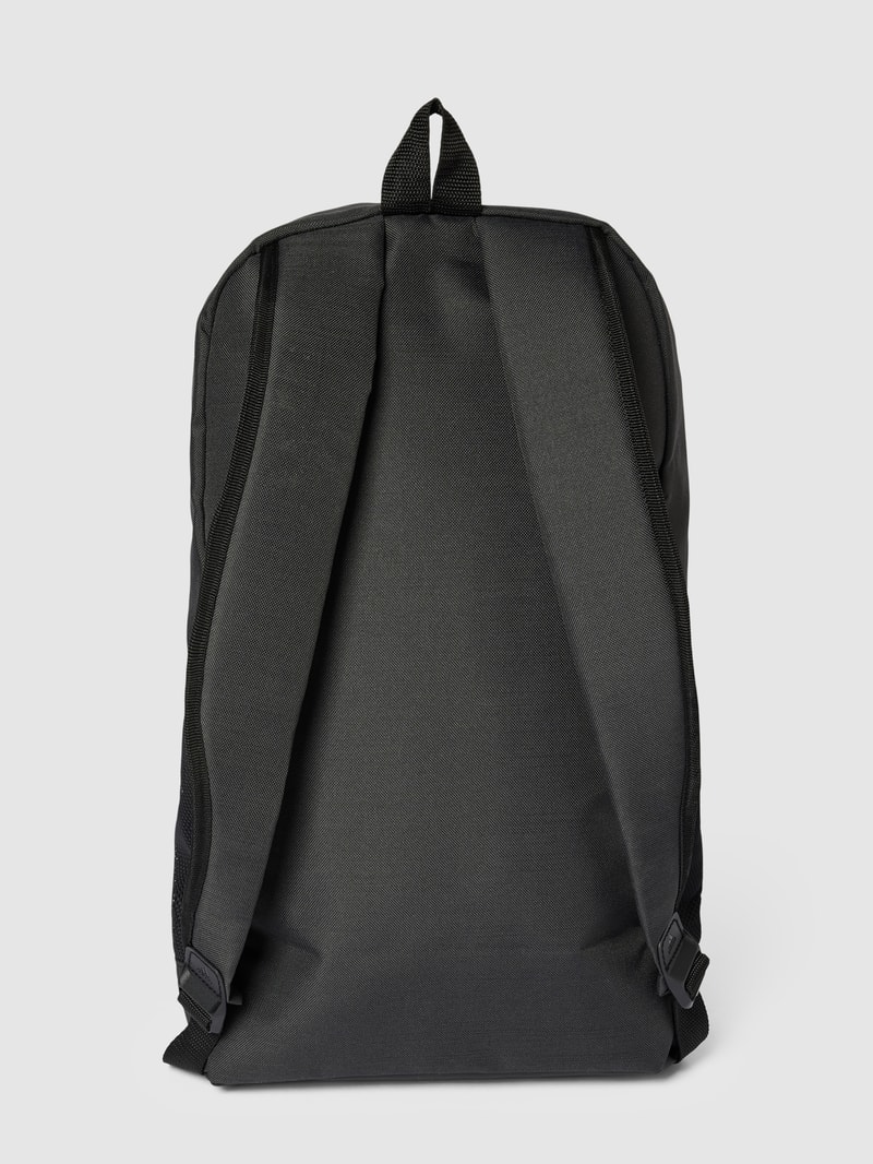 Rucksack mit Label-Print in schwarz