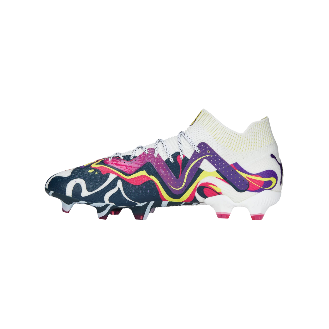 PUMA FUTURE Ultimate FG/AG NJR Creativity Weiss Lila F01
