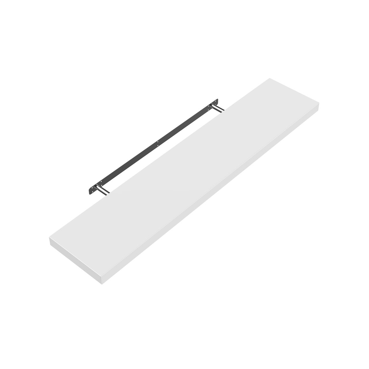 Casaria Wandregal Schweberegal 50cm weiß   Halterung