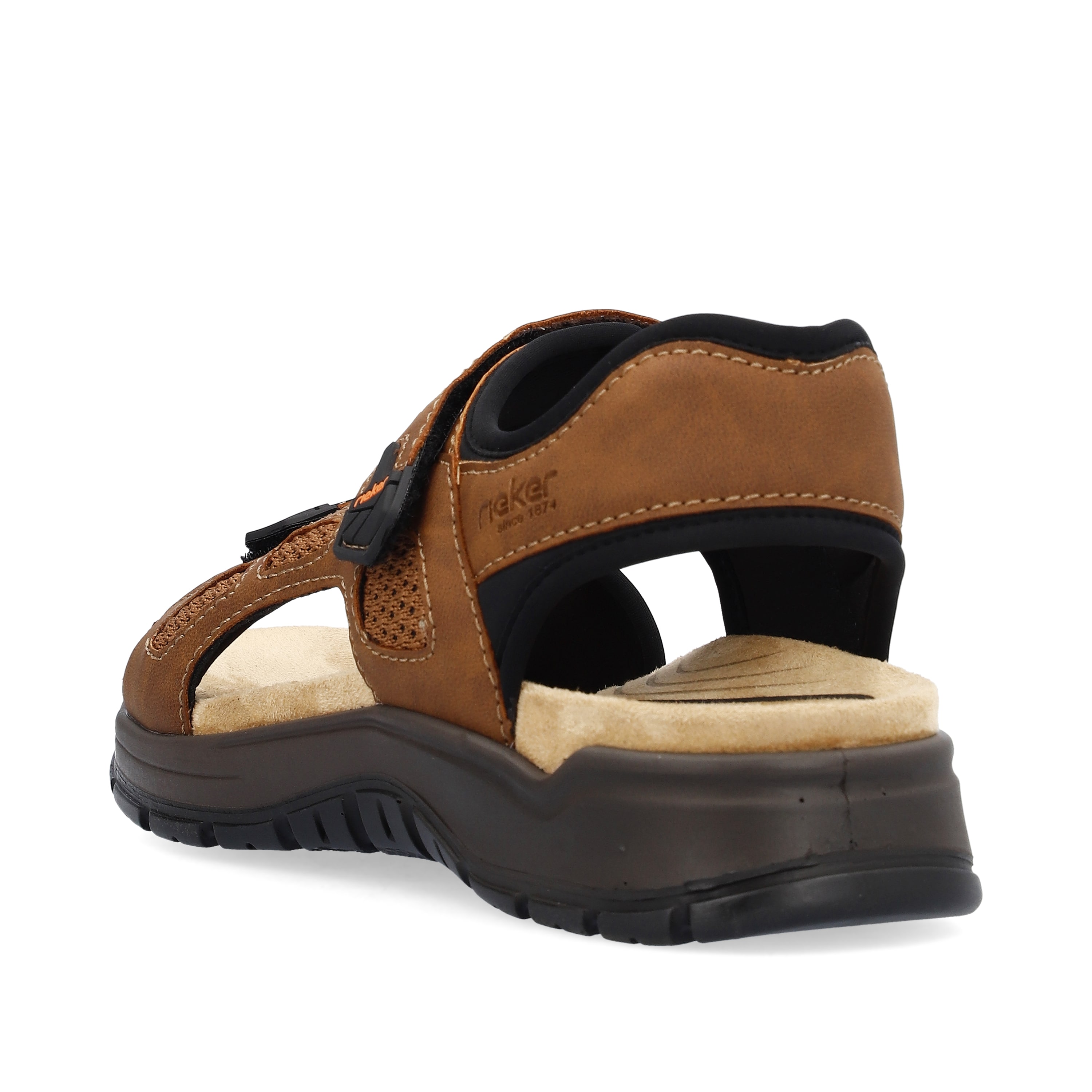 Rieker Herren Trekkingsandalen holzbraun