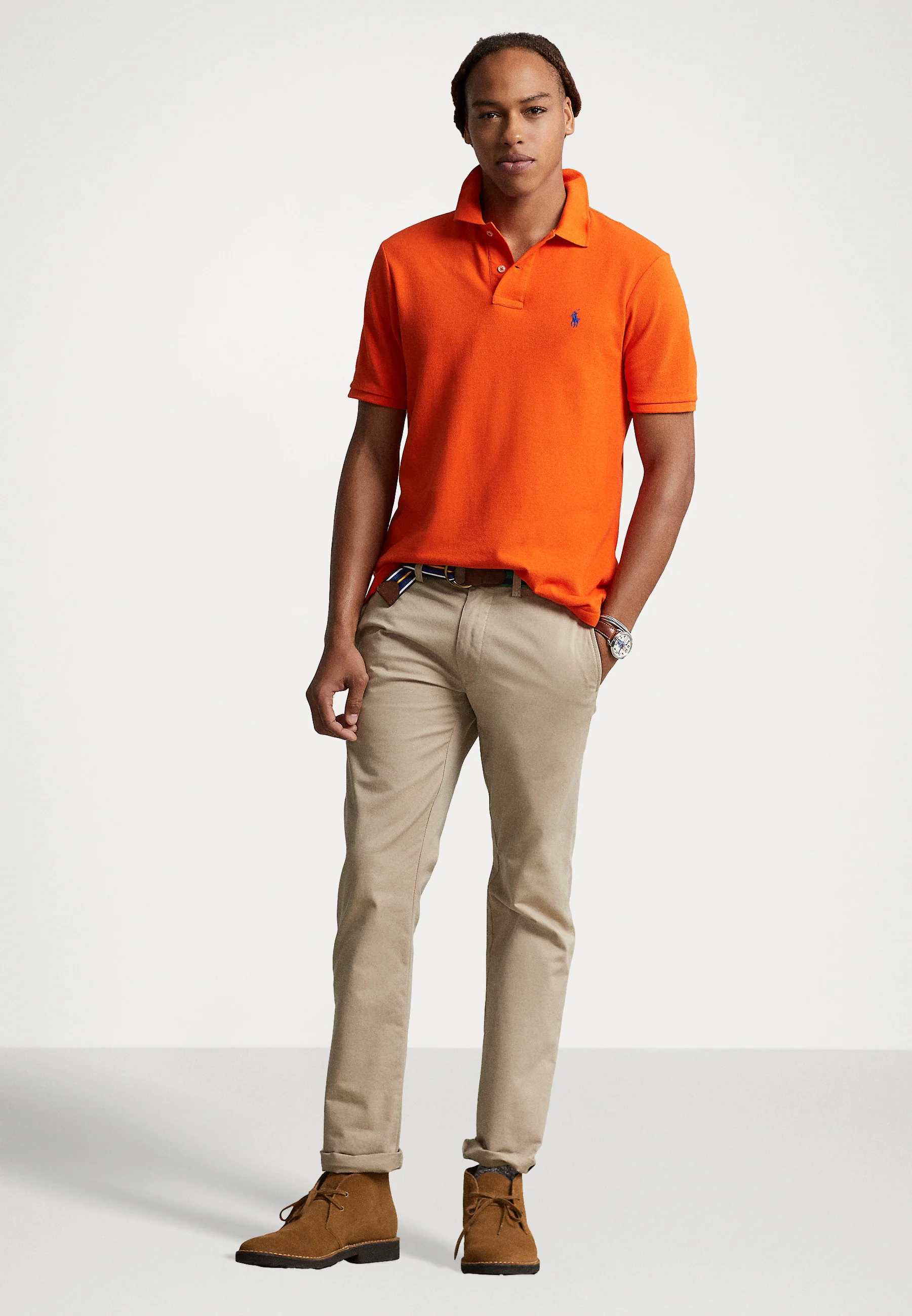 Polo Ralph Lauren SLIM FIT MESH SHIRT - Polo