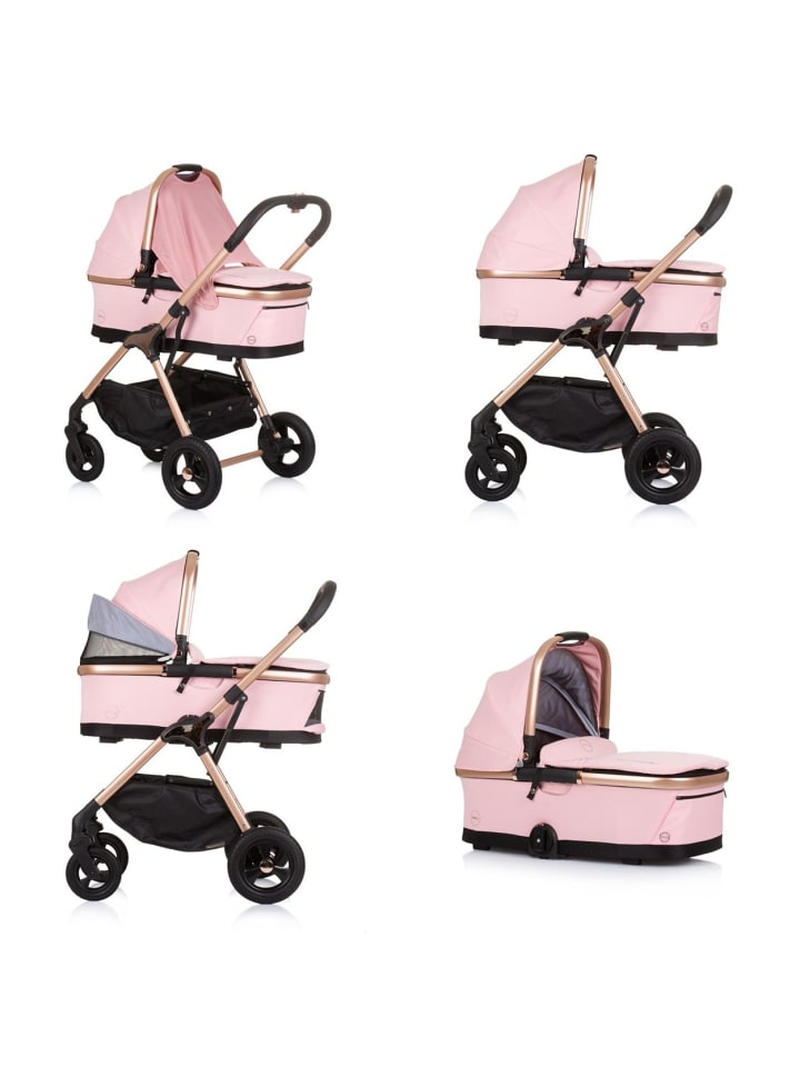 Chipolino Kombikinderwagen 3 in 1 Infinity in rosa günstig kaufen onesize