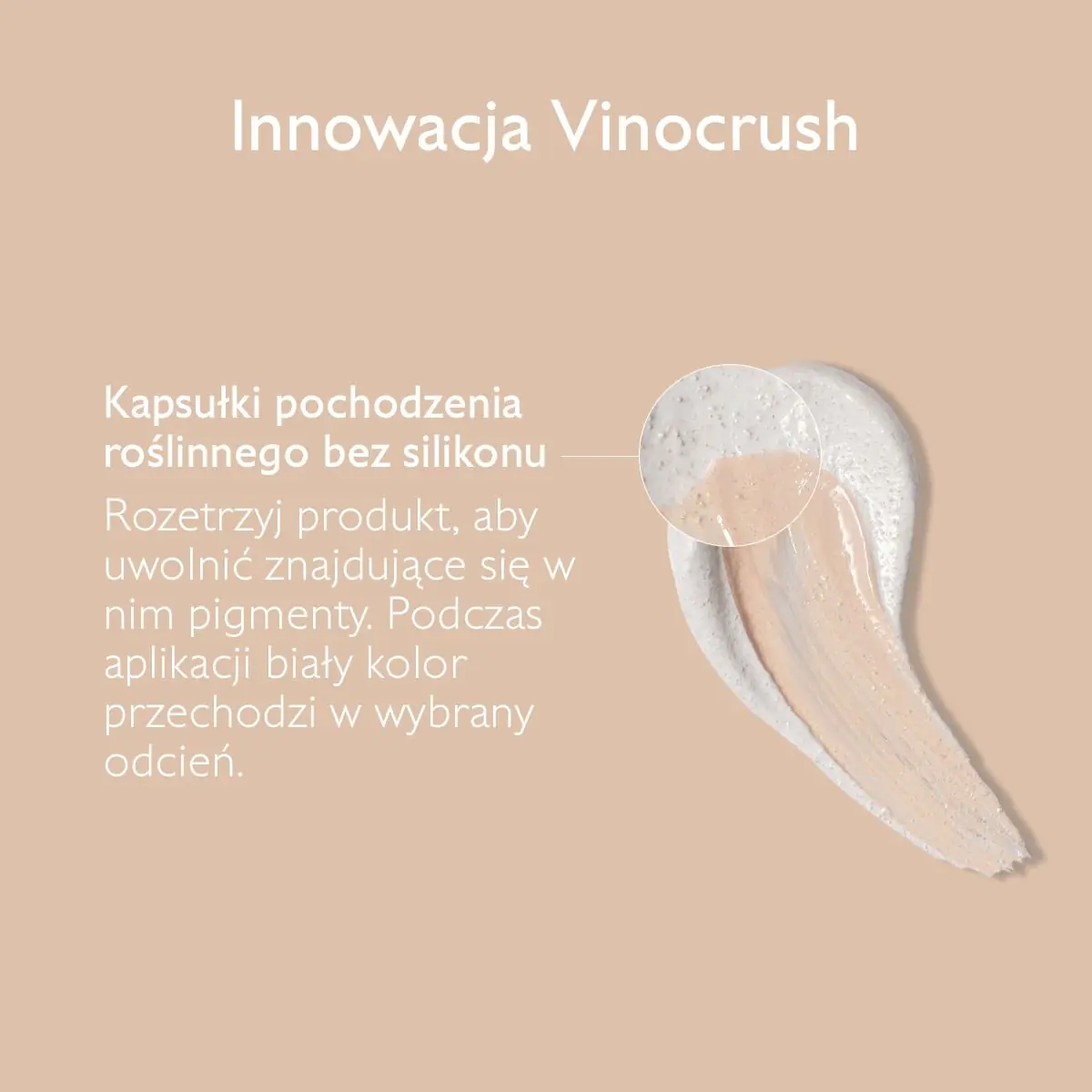 „Caudalie Vinocrush“ spalvotas kremas, 1 atspalvis