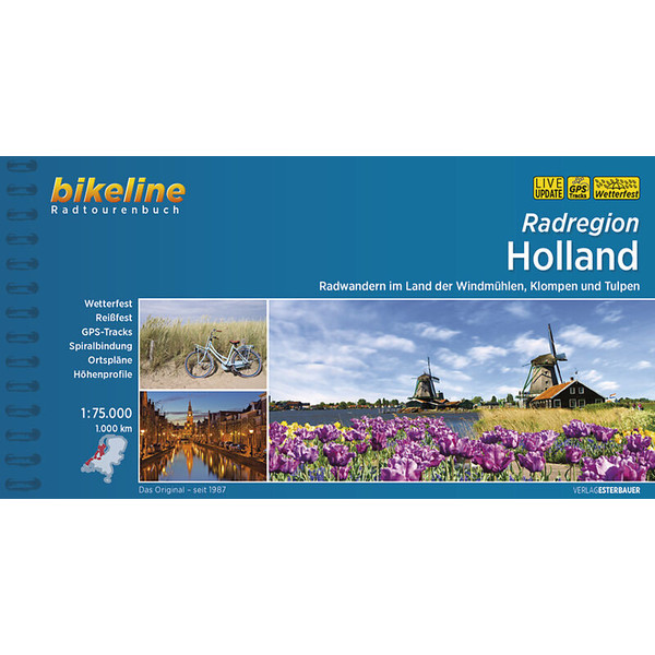 RADREGION HOLLAND - Radwanderführer