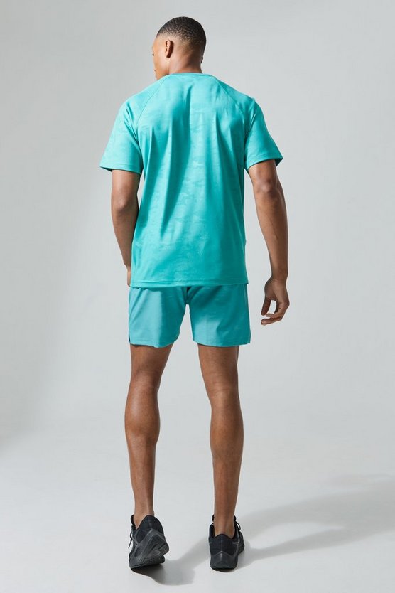 Man Active 5 Inch Camouflage Shorts