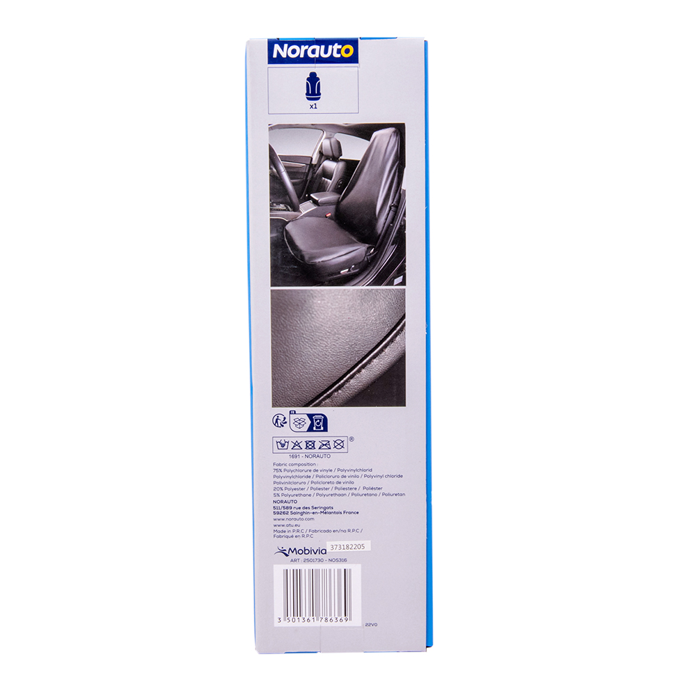 Norauto Universal HEAVY DUTY PROTECTION Sitzschoner/Werkstattschoner, aus Kunstleder, wasserdicht, 1 Stück - ATU