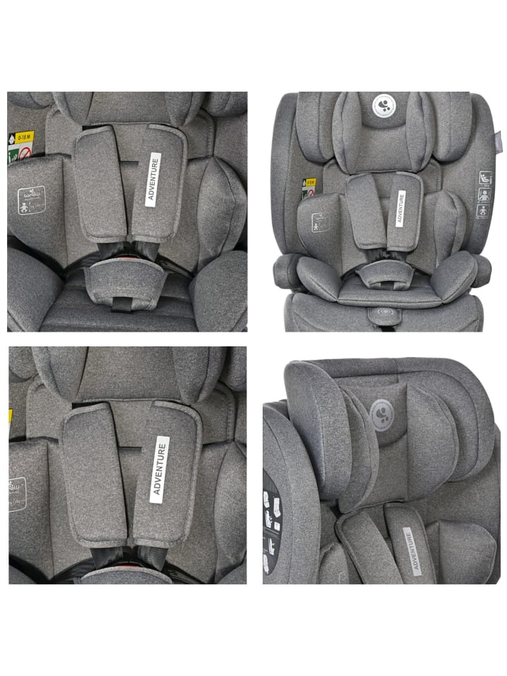Lorelli Kindersitz i-Size Adventure in grau günstig kaufen onesize