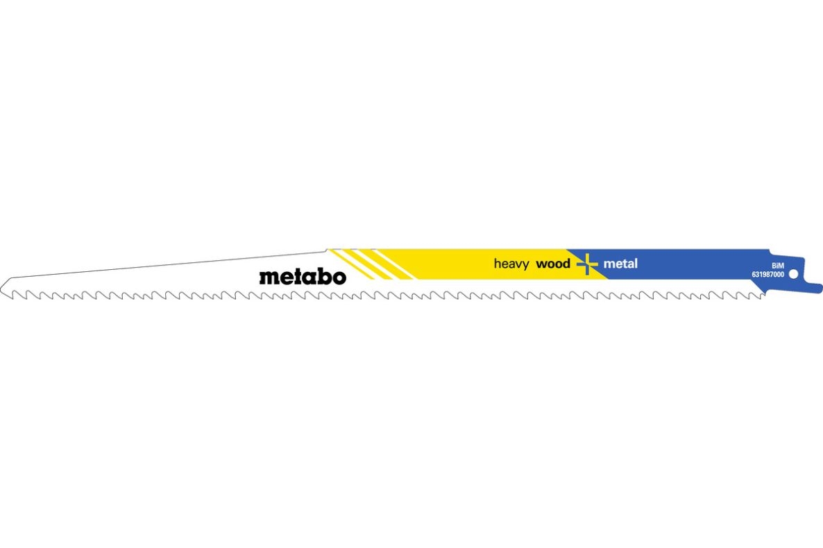 Metabo Tilbehør 631987000 Bajonettsagblad (5 stk.) BiM 300x1,25/3,2-5,1