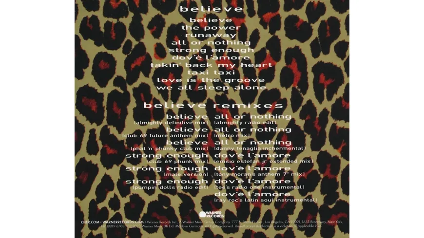 Believe(25th Anniversary Deluxe Edition)