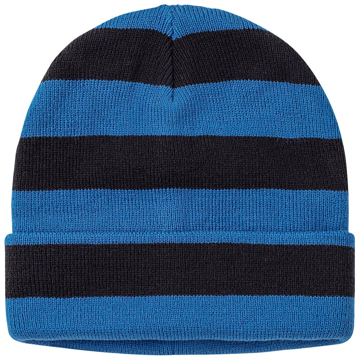 Jungen Strickmütze mit Streifen