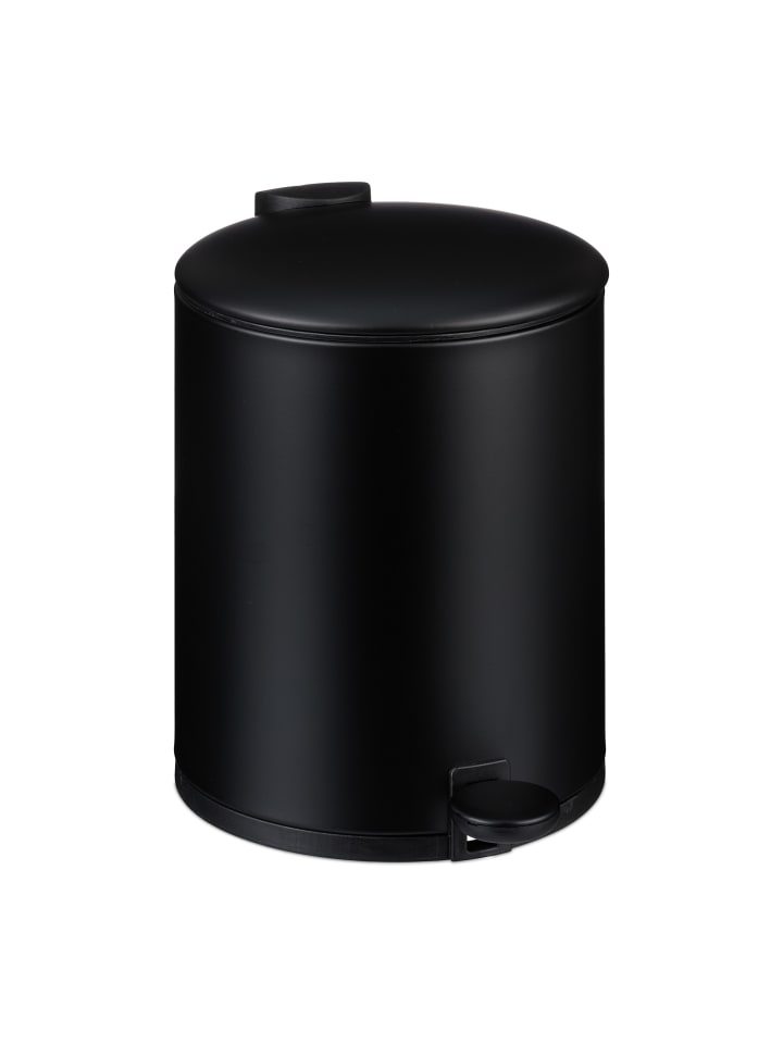 relaxdays Kosmetikeimer in Schwarz - 5 Liter günstig kaufen onesize