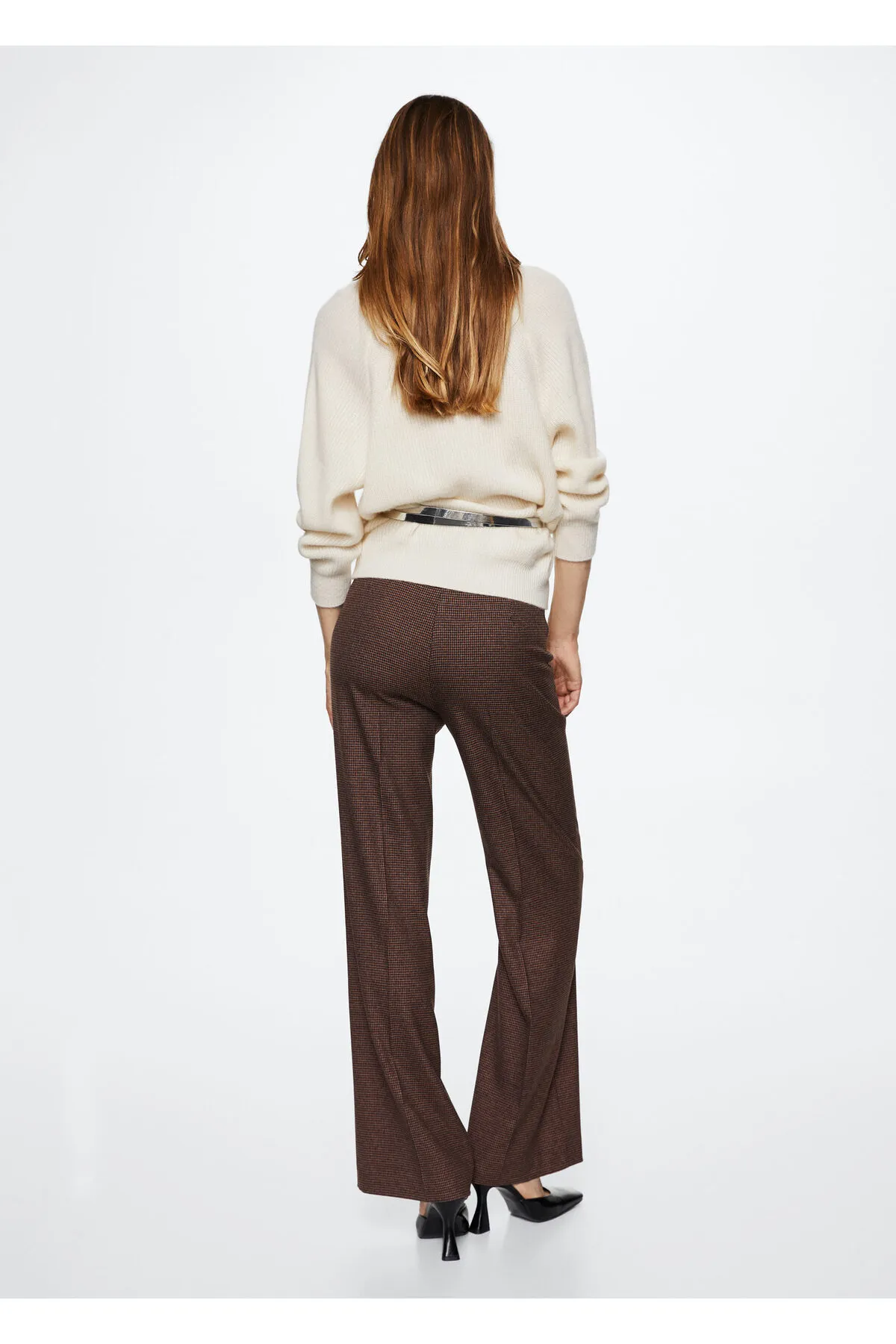 MANGO  Braune Damenhose 37086716