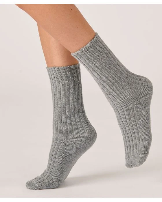 Chaussettes à côte bouclette Thermolactyl