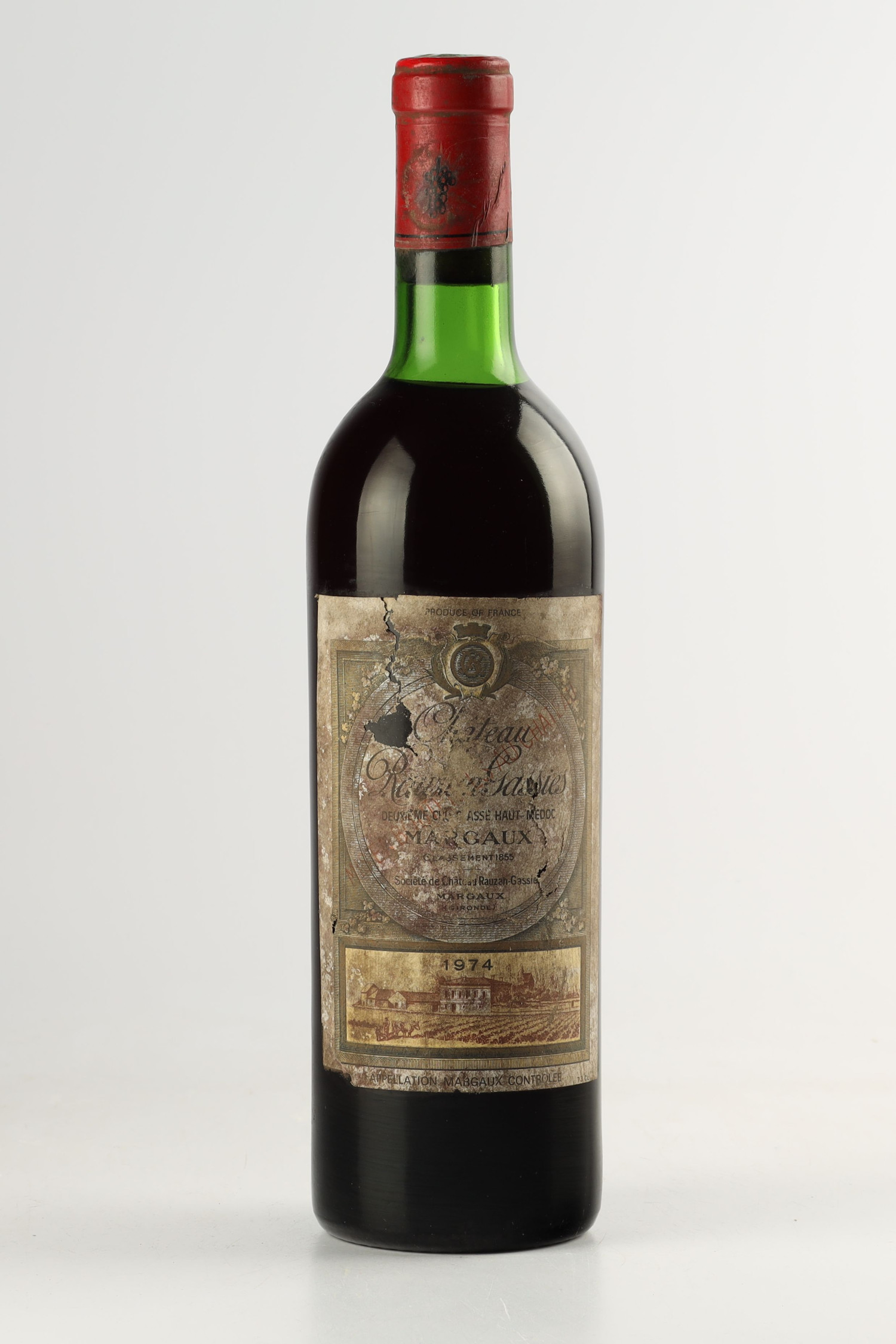 Château Rauzan Gassies 1974, Margaux