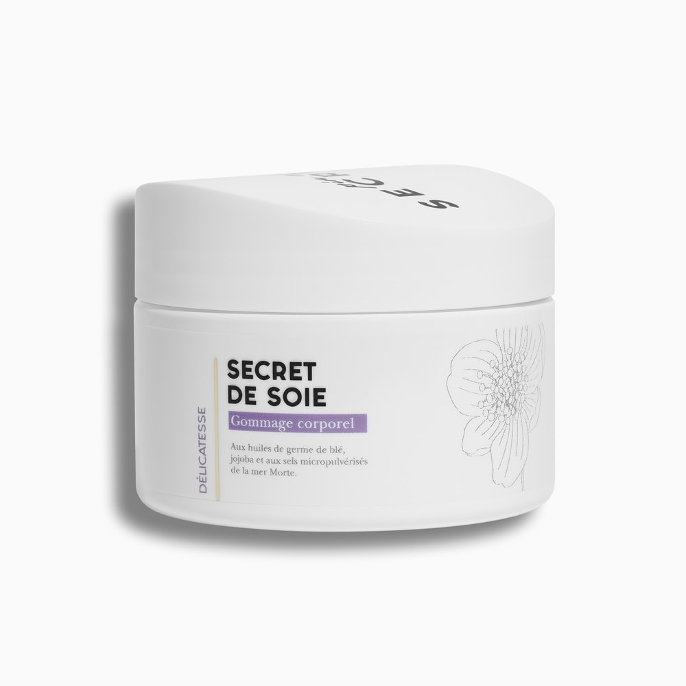 pin up secret GOMMAGE SECRET DE SOIE DELICATESSE soin du corps