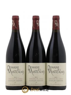 Terrasses du Larzac Domaine de Montcalmès Frédéric Pourtalié  2013 - Lot de 3 Bouteilles