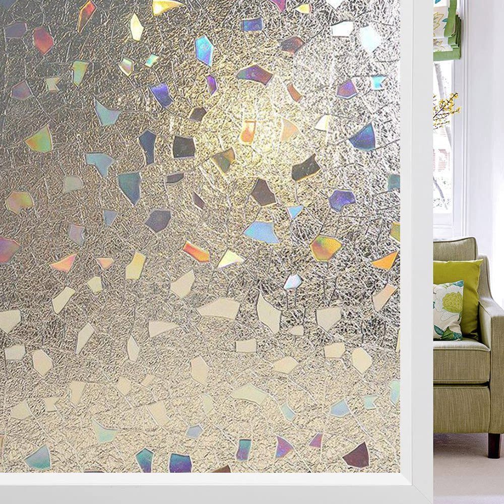 Fensterfolie Fensterfolie Blickdicht Selbsthaftende,Sichtschutzfolie 120x200cm, Devenirriche
