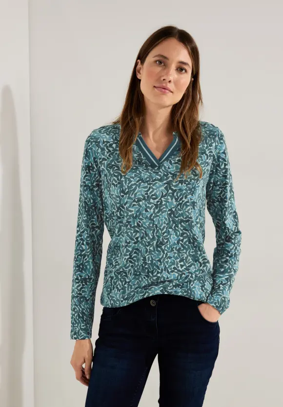CECIL Tunikashirt mit Minimalprint