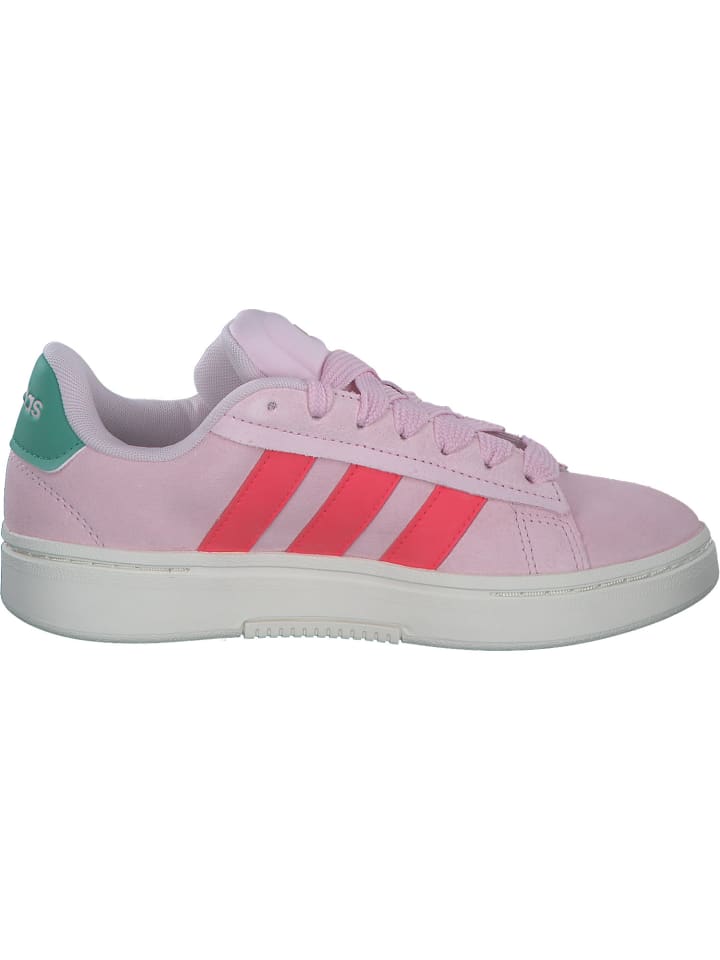 adidas Schnürschuhe in clear pink/red/green günstig kaufen