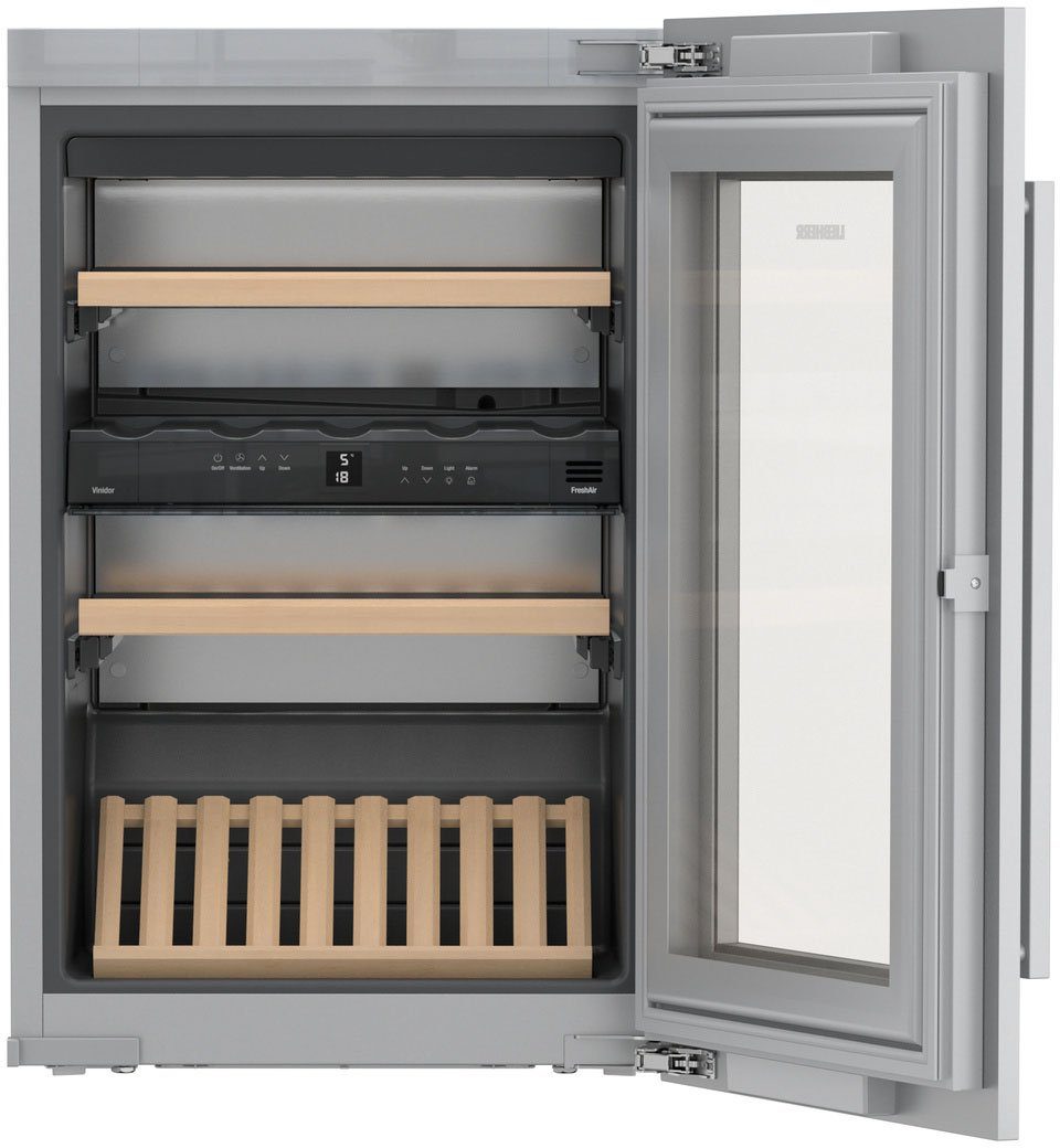 Liebherr Einbauweintemperierschrank EWTdf 1653 Vinidor, für 30 Standardflaschen á 0,75l,FreshAir-Aktivkohlefilter, Kindersicherung
