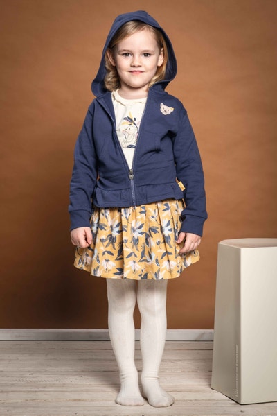 T-Shirt langarm, beige für Mädchen