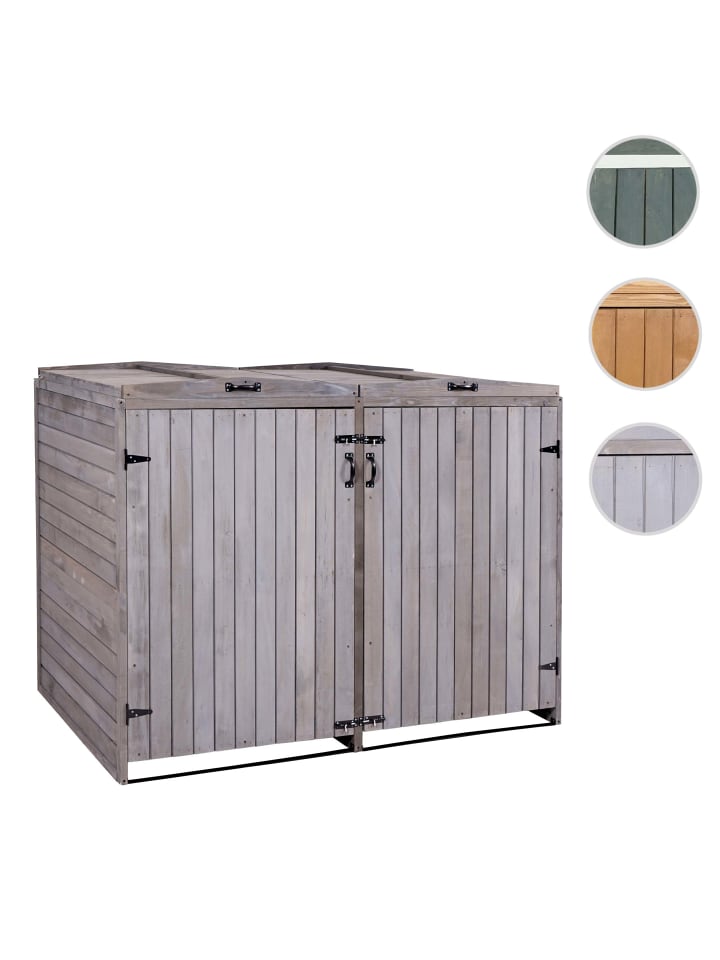 MCW XL 2er-/4er-Mülltonnenverkleidung H74, erweiterbar, Anthrazit-grau günstig kaufen onesize