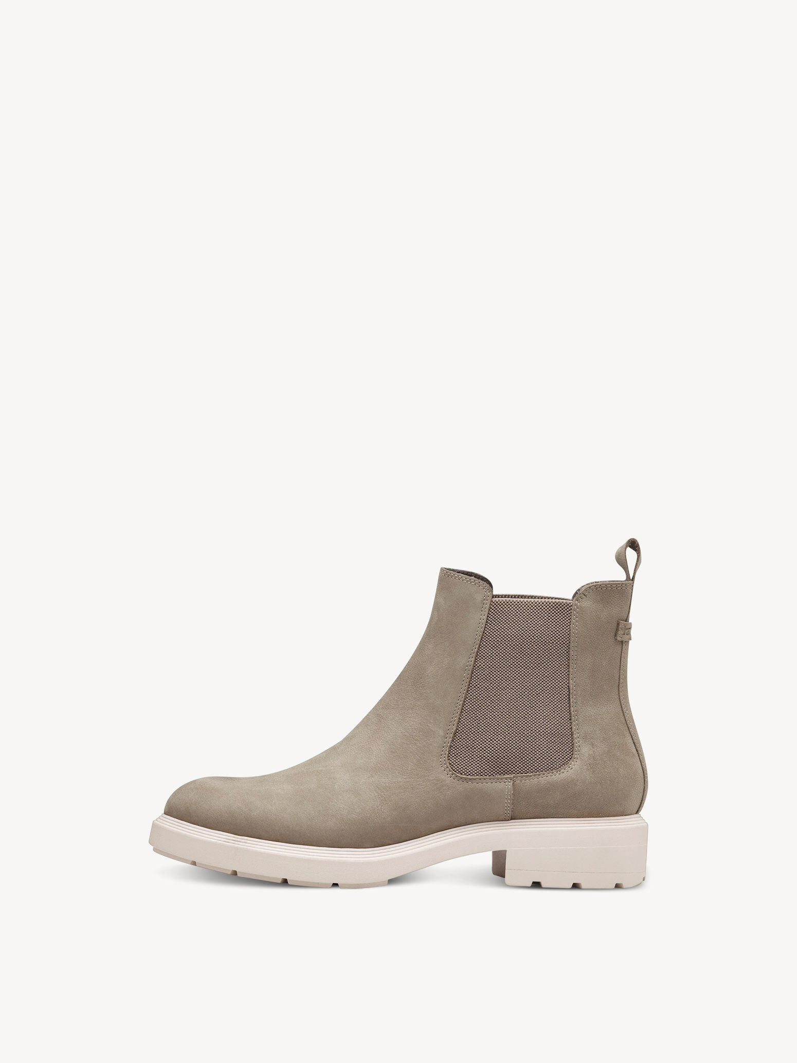 Bottine Chelsea en cuir - vert