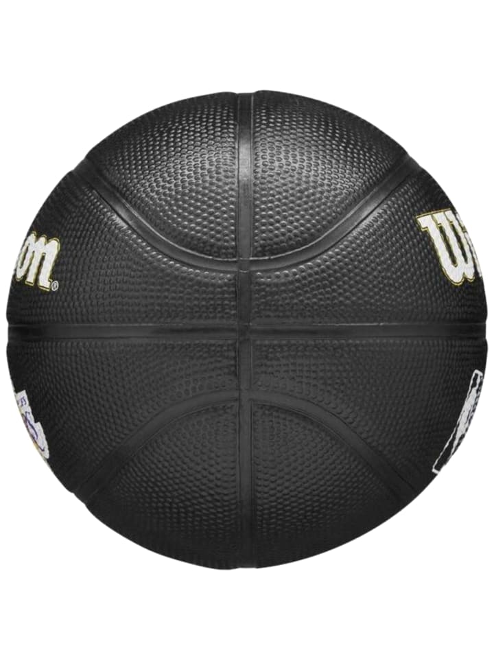 Wilson Wilson Team Tribute Los Angeles Lakers Mini Ball in Schwarz günstig kaufen 3