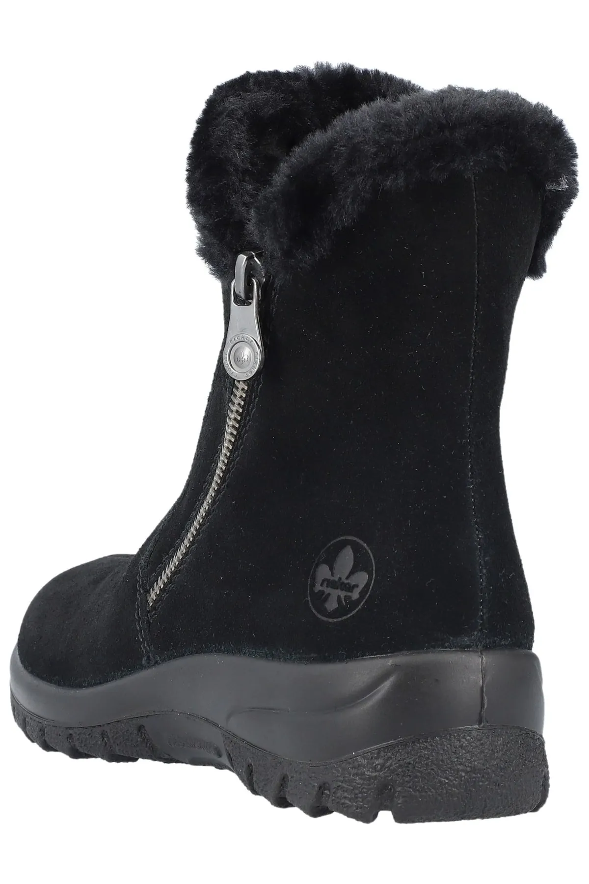 Rieker  Stiefelette - Schwarz - Flacher Absatz