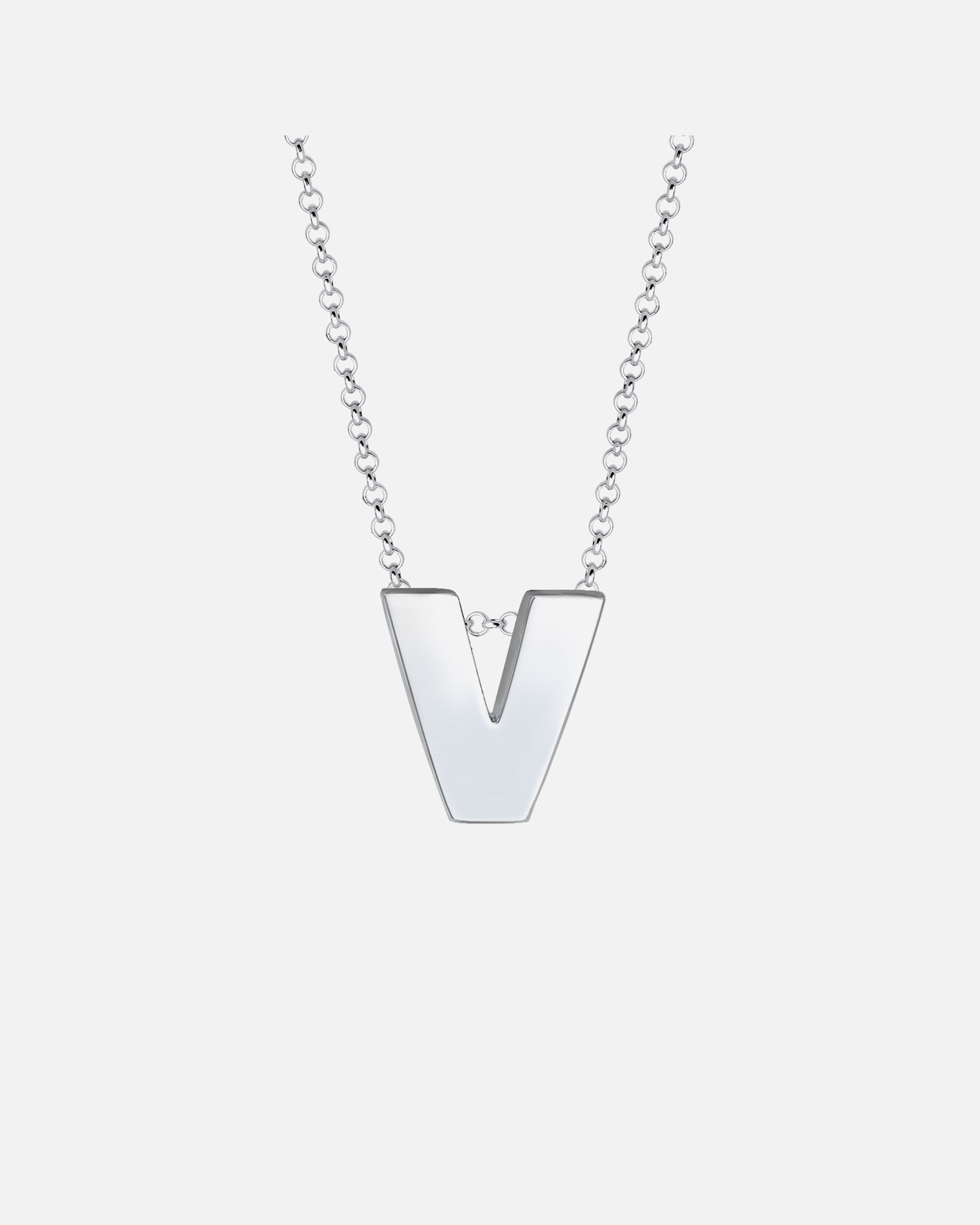 Ели женски привезак са иницијалом слова V - (925/1000) сребро