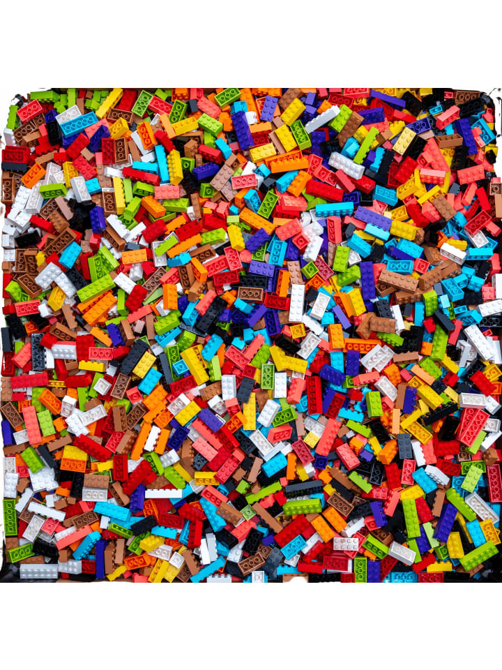 LEGO Bausteine Bunt Gemischt 375 gr. 250x Teile - ab 3 Jahren in multicolored günstig kaufen Anzahl: 250 Stück